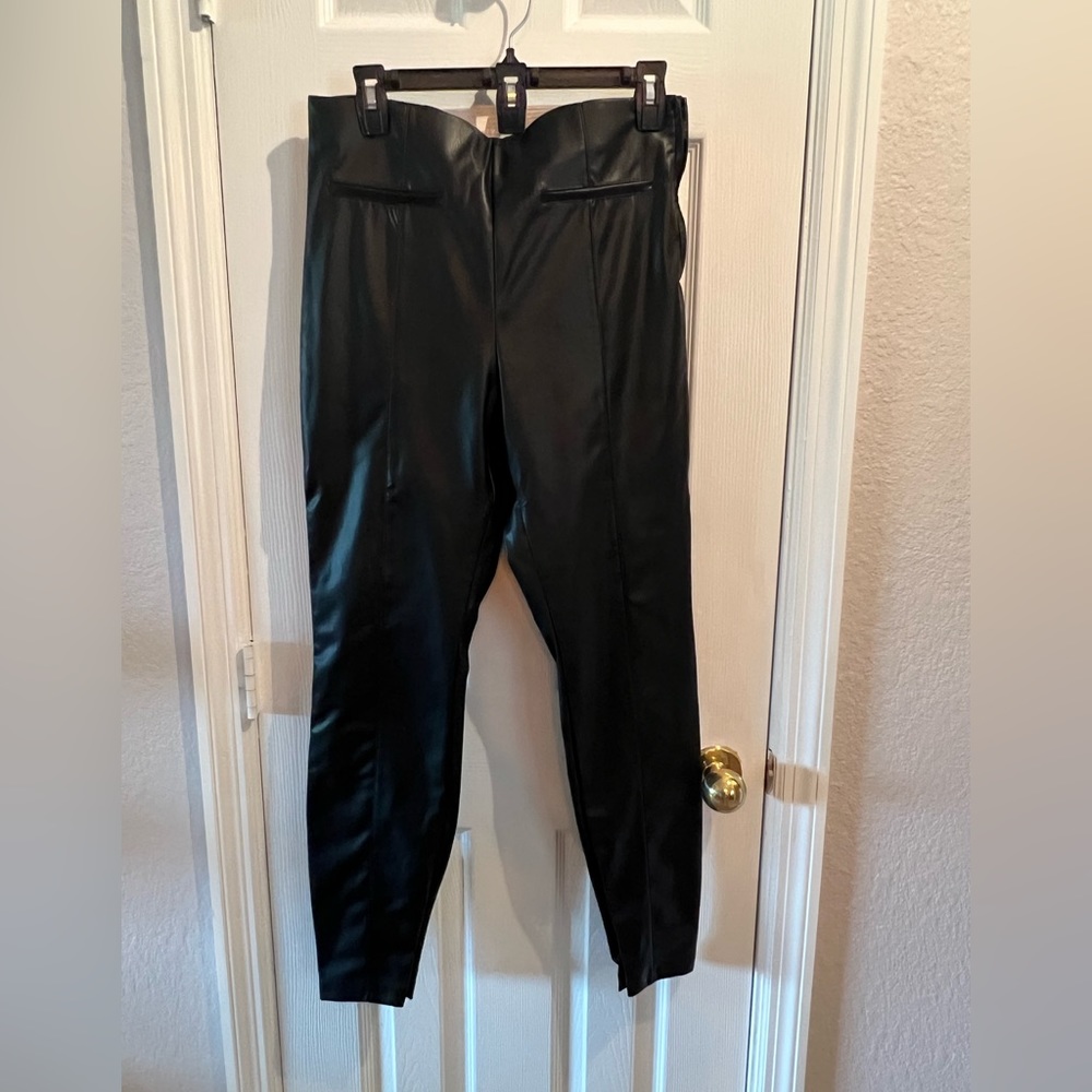 Awesome leather look leggings from Zara! size XL